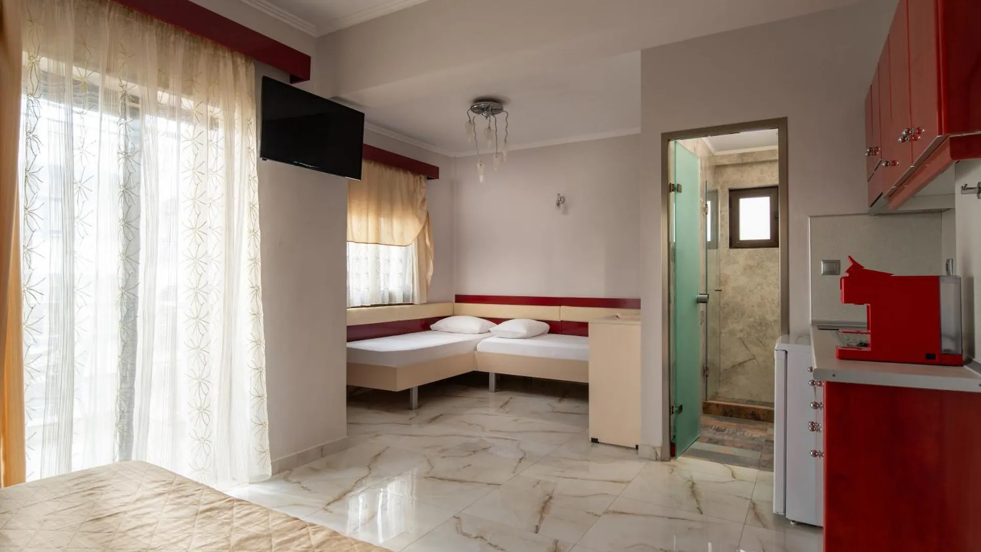 Апарт-отель House Kostas On The Beach Сарти